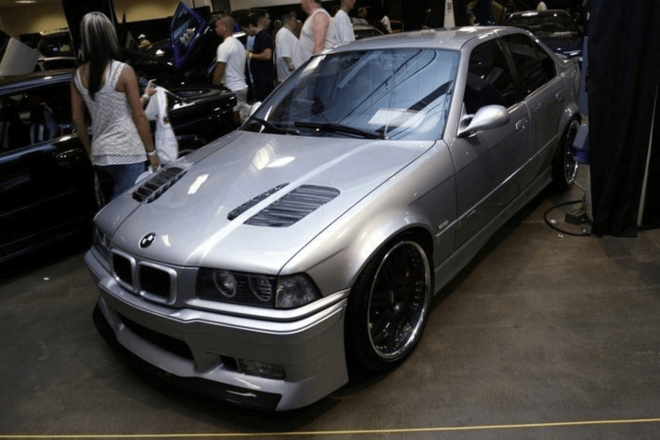 BMW E36 Series 3 GTR Inspired Front Hood Gills (1990 - 1999) - K2 Industries