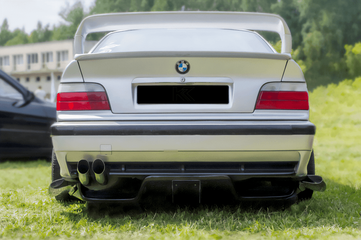 BMW E36 Series 3 MaxStyle Rear Diffuser (1992 - 1999) - K2 Industries