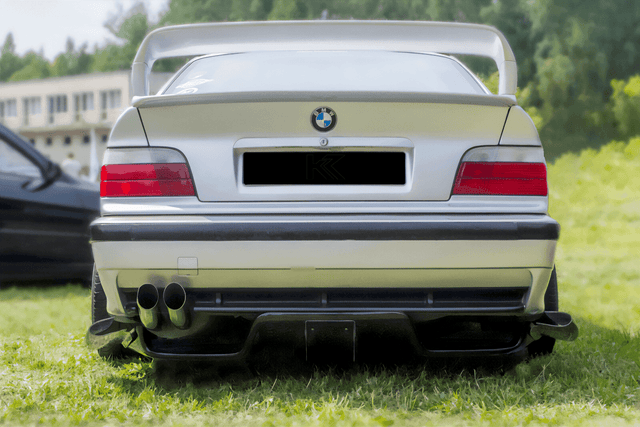 BMW E36 Series 3 MaxStyle Rear Diffuser (1992 - 1999) - K2 Industries