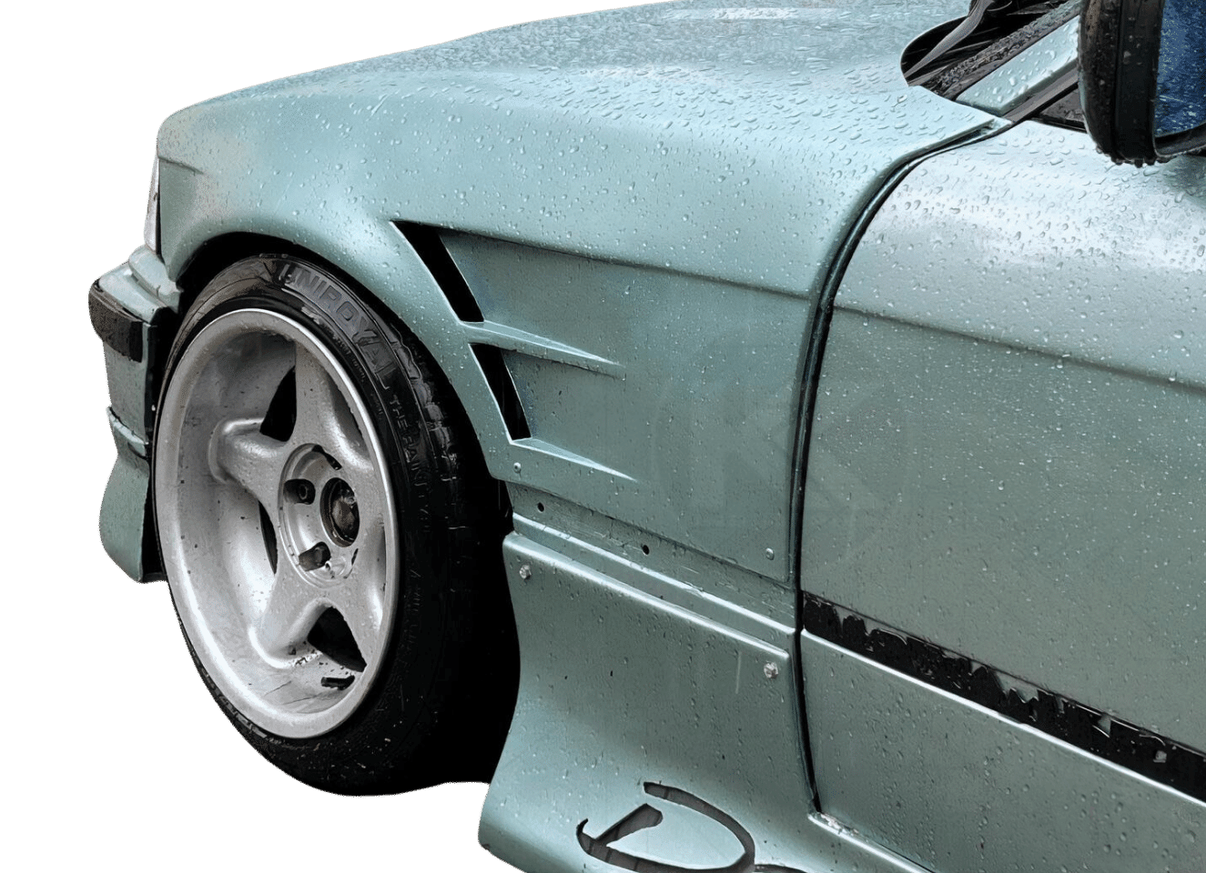 BMW E36 Vented Front Over-Fenders - K2 Industries