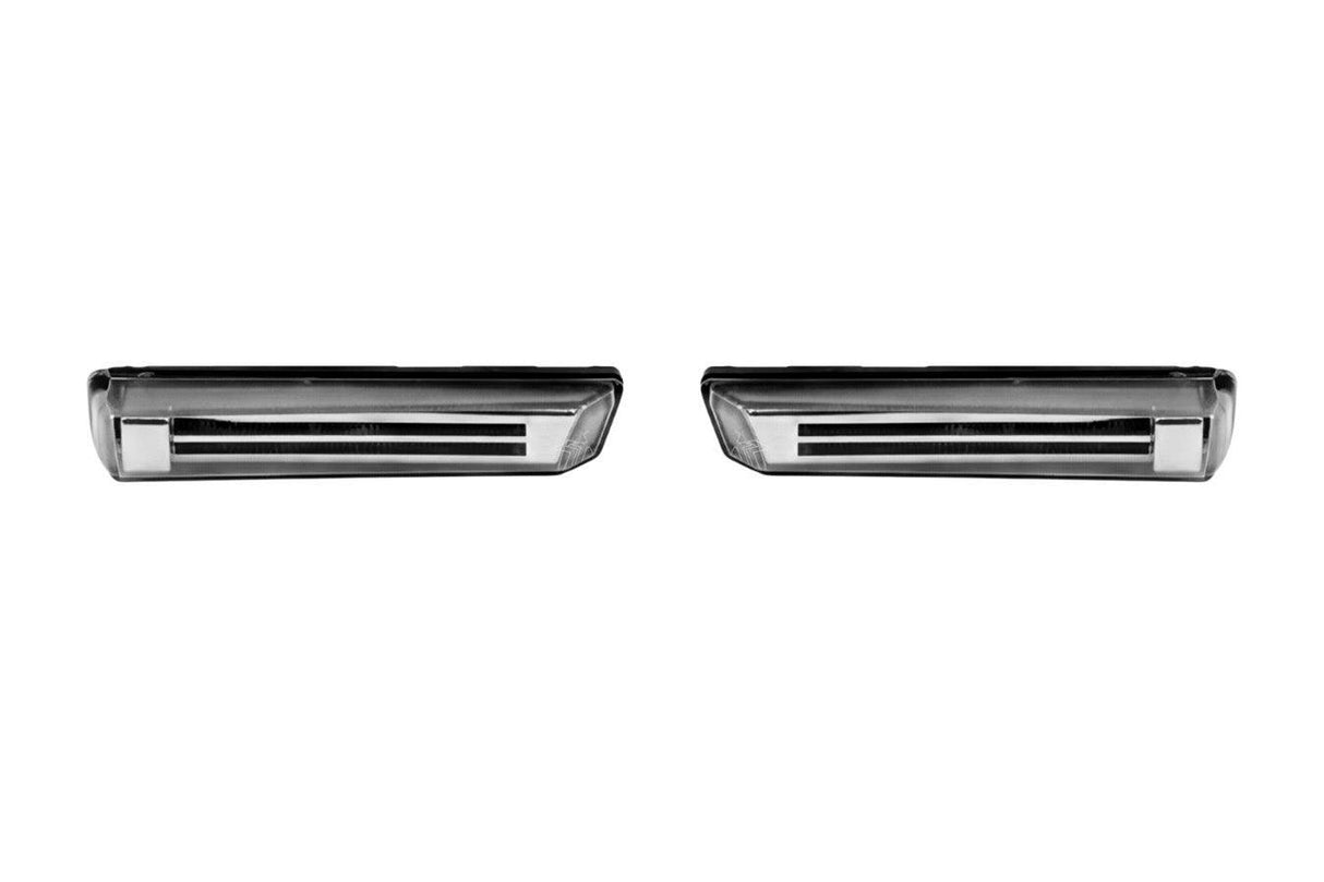 BMW E38 7-Series E46 M3 Crystal Light Bar Clear/Smoke Lens Amber/White LED Side Marker Light (1995-2006) - K2 Industries