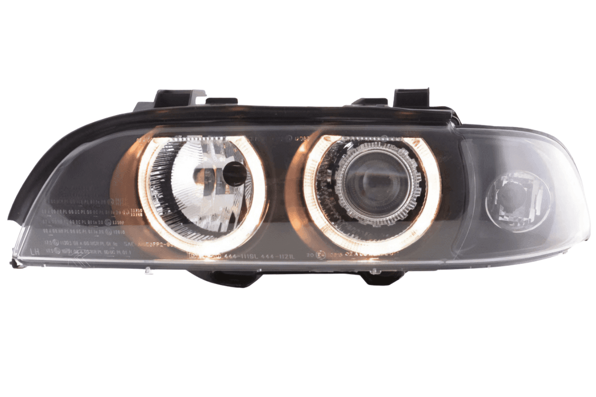 BMW E39 5-Series Xenon Angel Eye Rings Headlights (1995-2000) - K2 Industries