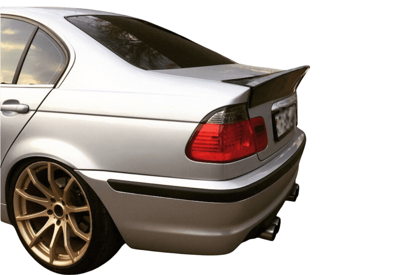 BMW e46 Sedan Series 3 CSL Inspired Ducktail Spoiler (1999 2005) K2