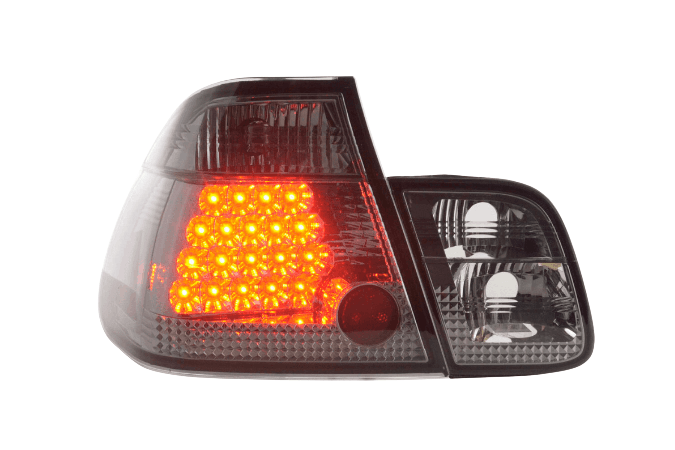 BMW E46 Sedan Smoked Altezza Style LED Taillights - Pre Face Lift (1998-2001) - K2 Industries