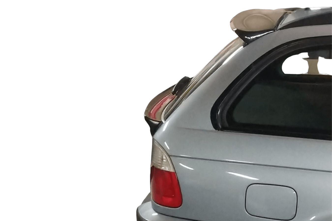 BMW E46 (Touring) Series 3 High Gloss Roof and Trunk Duck Tail Spoiler (1999 - 2005) - K2 Industries