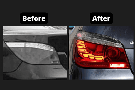 BMW E60 5 Series "GTS Style" LED Tail Lights (2004 - 2010) - K2 Industries