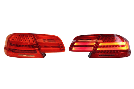 BMW E92 Coupe Euro LCI Look LED Tail Light 4Pcs W/Wiring Included(2007-2010) - K2 Industries