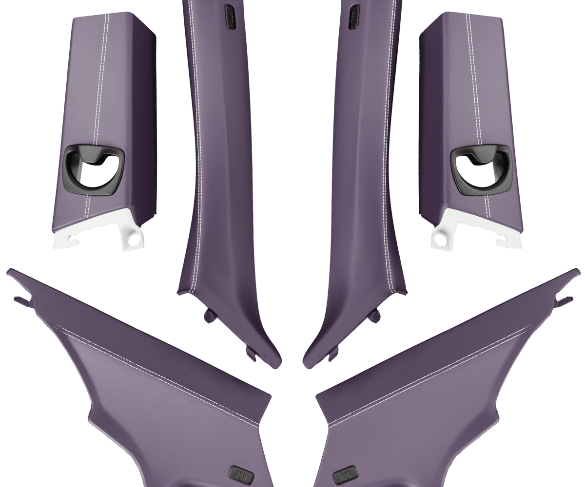 2006-2013 BMW 3-SERIES E92 PILLAR SET