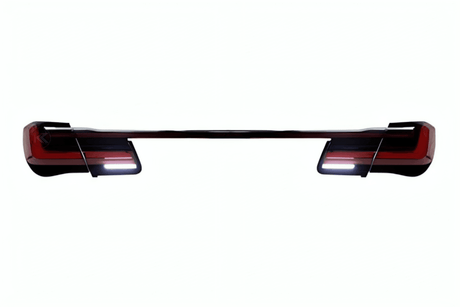 BMW F02 7 Series Red LED Luxury Beam Style Tail Lights (2008 - 2015) - K2 Industries
