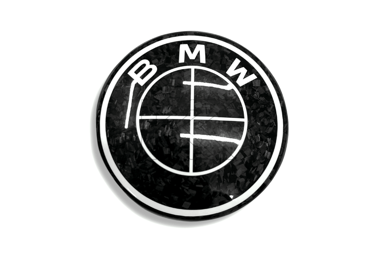 BMW Roundel Emblem Covers - Forged Carbon Style Emblem - K2 Industries