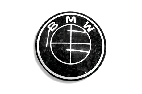BMW Roundel Emblem Covers - Forged Carbon Style Emblem - K2 Industries