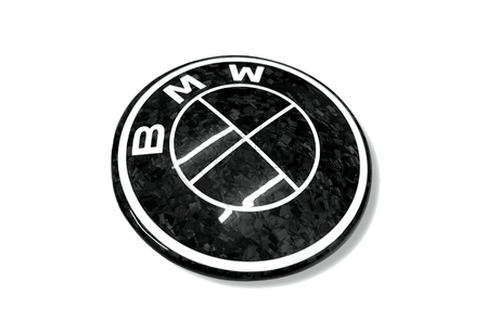 BMW Roundel Emblem Covers - Forged Carbon Style Emblem - K2 Industries