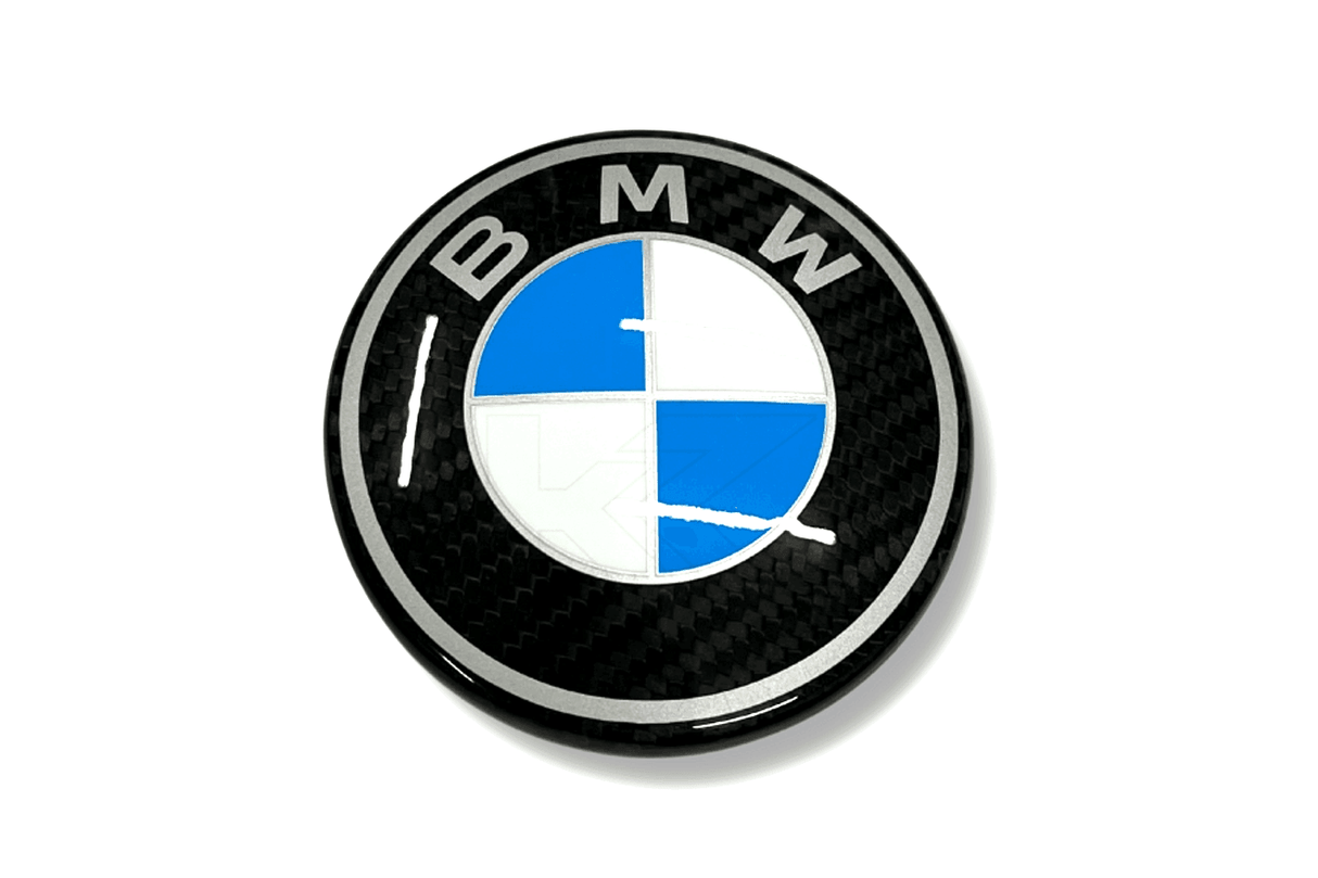 BMW Roundel Emblem Covers - Full Carbon Fiber