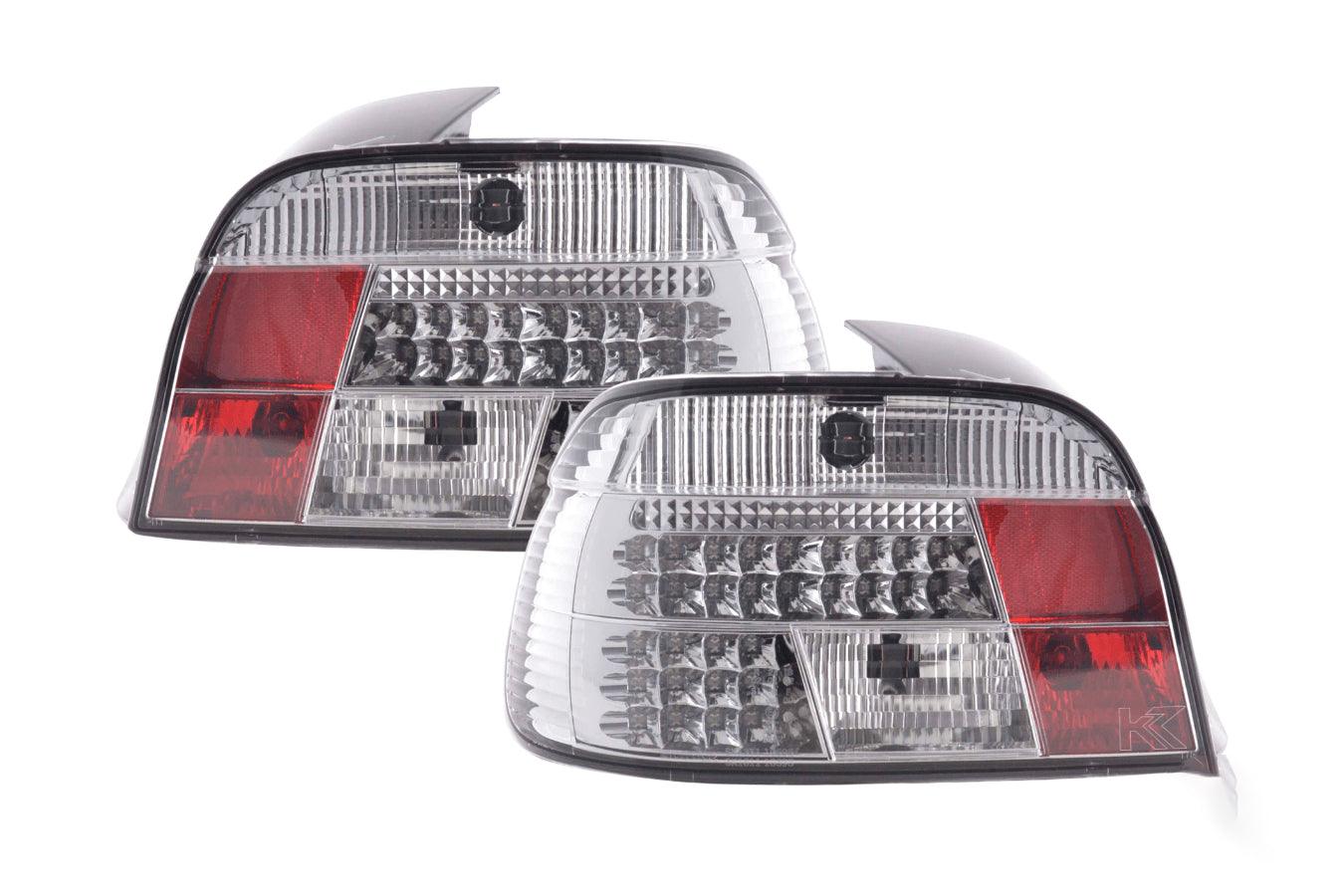 E39 Clear LED Tail Lights (95-00) - K2 Industries