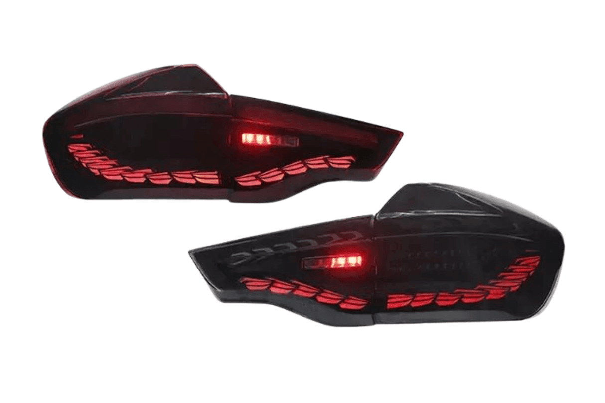BMW X3 G01 iX3 G08 LED GTS / Dragon Scale Style Taillights (Red or Black) (2019-2022) - K2 Industries