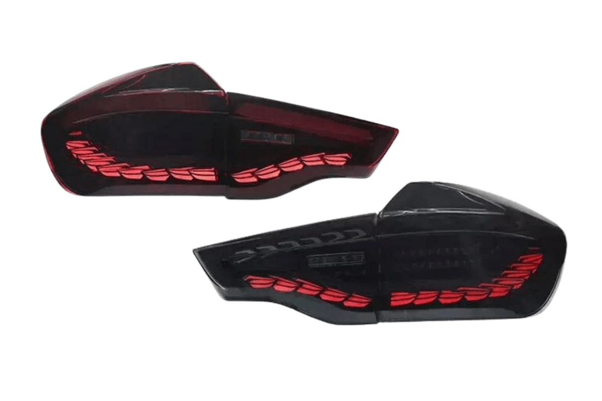 BMW X3 G01 iX3 G08 LED GTS / Dragon Scale Style Taillights (Red or Black) (2019-2022) - K2 Industries