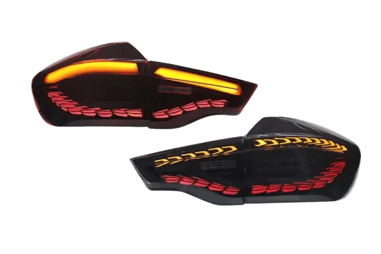 BMW X3 G01 iX3 G08 LED GTS / Dragon Scale Style Taillights (Red or Black) (2019-2022) - K2 Industries