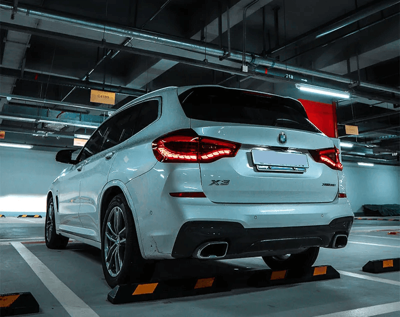 BMW X3 G01 iX3 G08 LED GTS / Dragon Scale Style Taillights (Red or Black) (2019-2022) - K2 Industries
