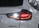 BMW X3 G01 iX3 G08 LED GTS / Dragon Scale Style Taillights (Red or Black) (2019-2022) - K2 Industries