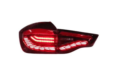 BMW X3 G01 iX3 G08 LED GTS / Dragon Scale Style Taillights (Red or Black) (2019-2022) - K2 Industries