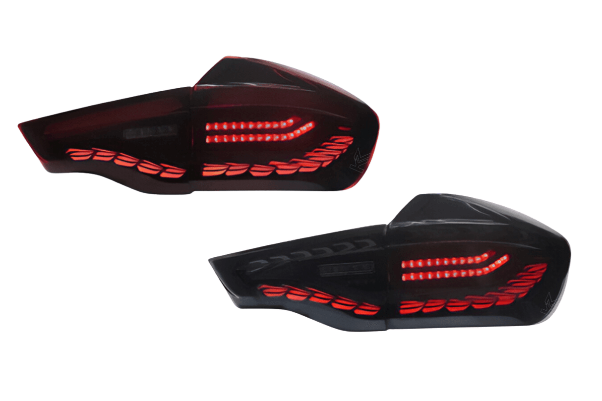 BMW X3 G01 iX3 G08 LED GTS / Dragon Scale Style Taillights (Red or Black) (2019-2022) - K2 Industries