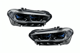 BMW X5 G05 "Modernized" Blue Accent Projector Headlights Upgrade (2019 - 2024) - K2 Industries