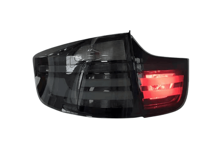 BMW X6 E71 Red and Smoked LED Tail Light Upgrades 2007-2014 - K2 Industries