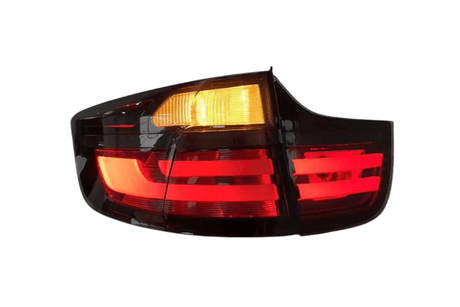 BMW X6 E71 Red and Smoked LED Tail Light Upgrades 2007-2014 - K2 Industries