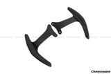 2015-2026 Ferrari Dry Carbon Fiber Paddle Shifters Carbonado (OE) | Fits F8, 488, Pista, 812, GTC4Lusso