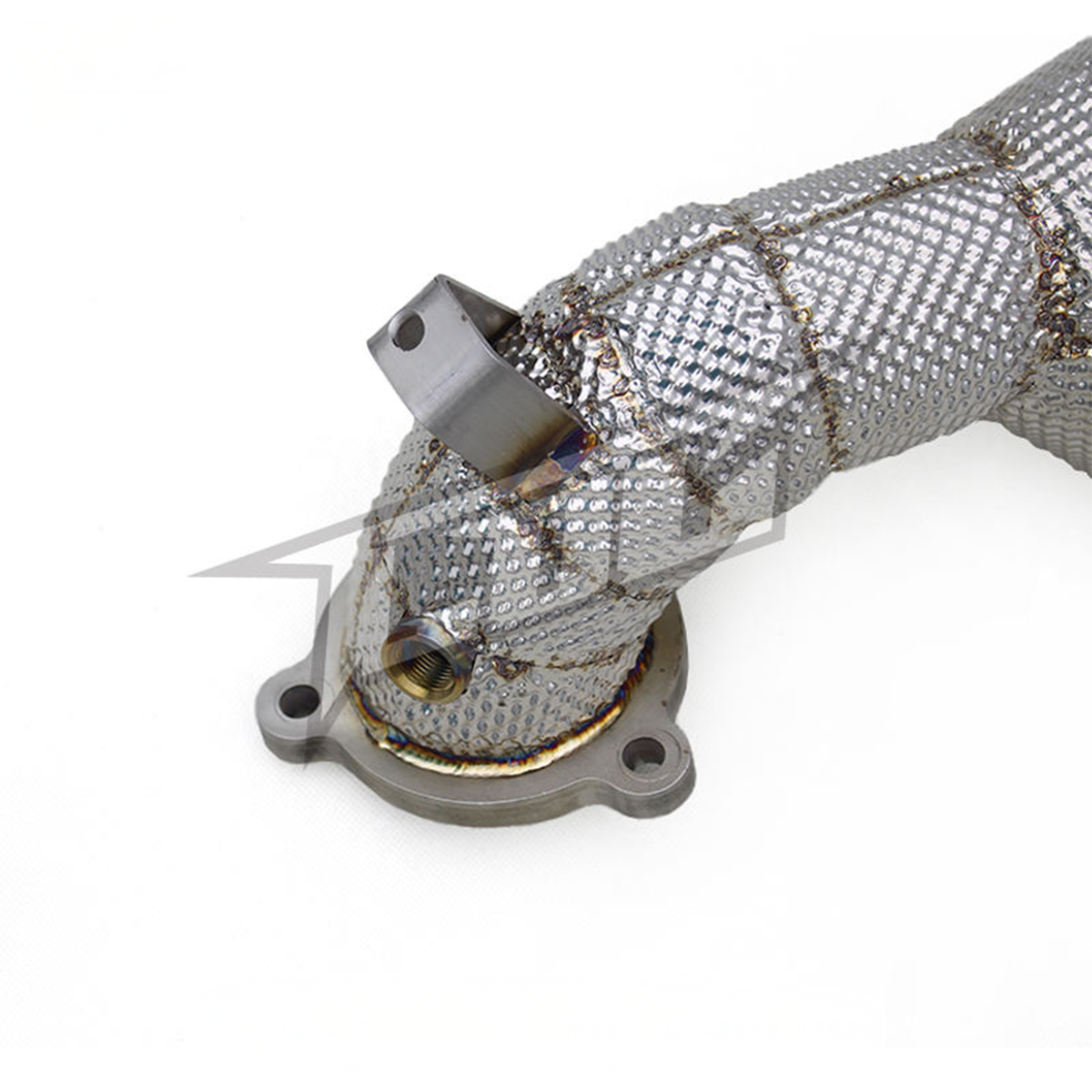High Flow Catted Stainless Steel Downpipe for Mercedes‑Benz A35 A35S AMG W177 2.0T