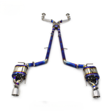 Performance Titanium Stainless Steel Catback Exhaust System for Infiniti G37 3.7L