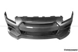 2008-2016 Nissan GTR R35 CBA  DBA BSE Style Front Bumper with LED