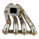 B Series T3 T4 Top Mount Turbo Manifold B16 B18 B20 44mm For Honda Acura Del Sol
