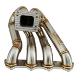 D Series T3 T4 Top Mount Turbo Manifold GSR Si D15 D16 44mm For Civic DC2 EG EK