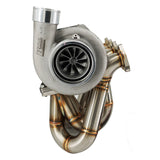 B Series T3 .82 Top Mount Turbo Manifold Kit GSR Si B16 B18 B20 44mm For Civic Si DC2