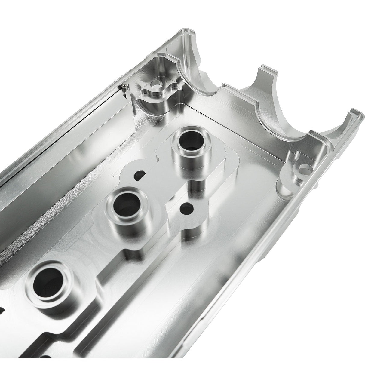 Billet B Series Vented Valve Cover Baffle B16 B18 AN10 For Honda Acura DOHC Vtec