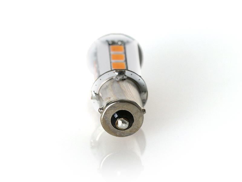 LED Amber Bulb Canbus S25 7507 PY21W Beta X1 Pair