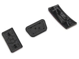 Speedform Modern Billet Bullitt Style Pedal Covers; Red (94-04 Mustang W/ Automatic Transmission)