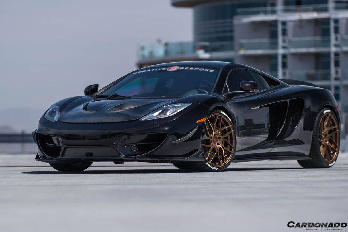 2011-2017 McLaren 650S MP4 12C BKSS Style Carbon Fiber Canards