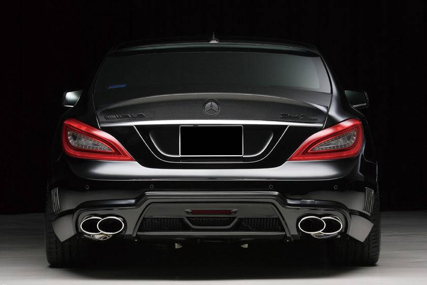 2010-2017 Mercedes Benz W218 CLS Class WD Style Rear Bumper w/ Tip