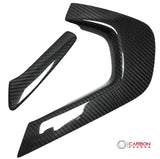 C7 Corvette 2014-2019 Carbon Fiber Center Console Handle Trim Covers