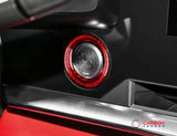 C8 2020+ Chevy Corvette Start Stop Button Carbon Fiber Surround Trim Cover