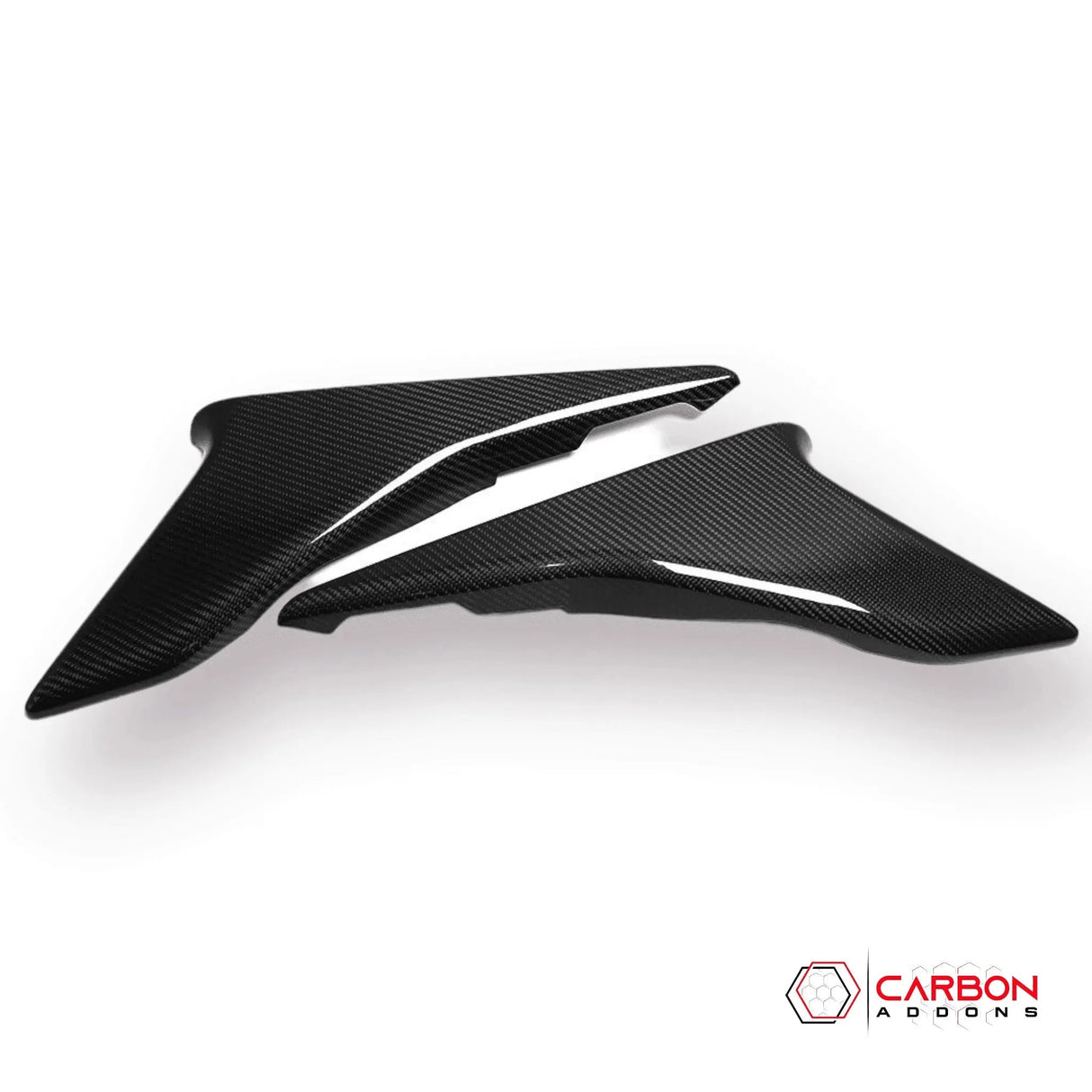 C8 Corvette 2020+ Real Carbon Fiber Lower Door Panel Trim Cover
