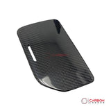 C8 Corvette Real Carbon Fiber Center Console Cup Holder Lid Cover | Interior Overlay (2020–2025)