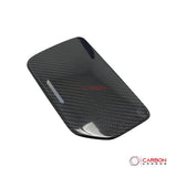 C8 Corvette Real Carbon Fiber Center Console Cup Holder Lid Cover | Interior Overlay (2020–2025)