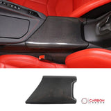 C8 Corvette Carbon Fiber Center Console Lid Arm Rest Cover
