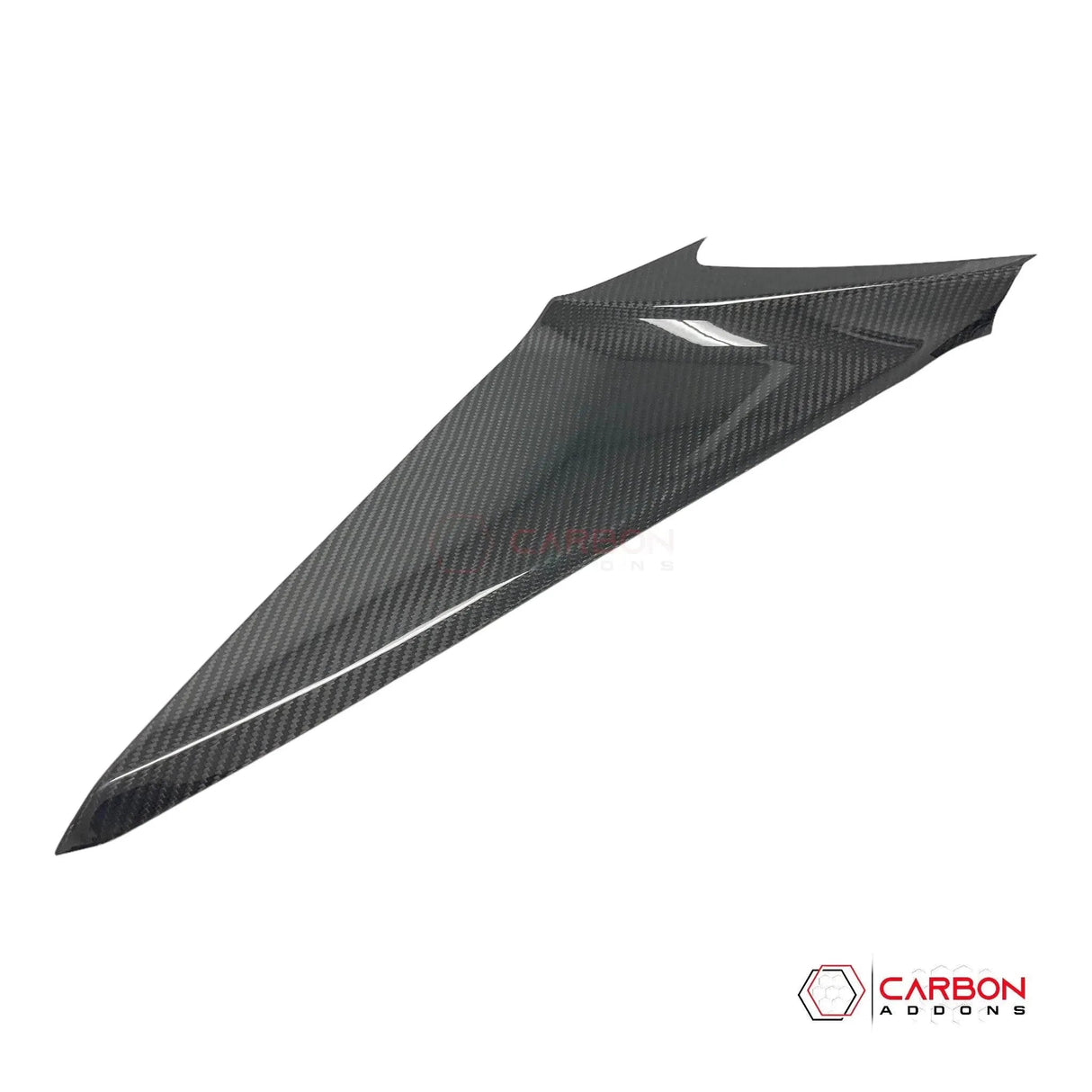 C8 Corvette Carbon Fiber Center Console Side Trim Covers
