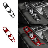 C8 Corvette Real Carbon Fiber Gear Shift Trim Cover | Interior Upgrade (2020–2025)