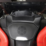 C8 Corvette Carbon Fiber Waterfall Speaker Upper Trim Cover