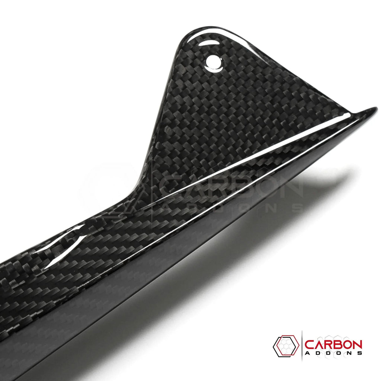 C8 Corvette Z06 & E-Ray DRY Carbon Fiber Side Skirts | 2023–2026 Real Dry Carbon OEM Fit